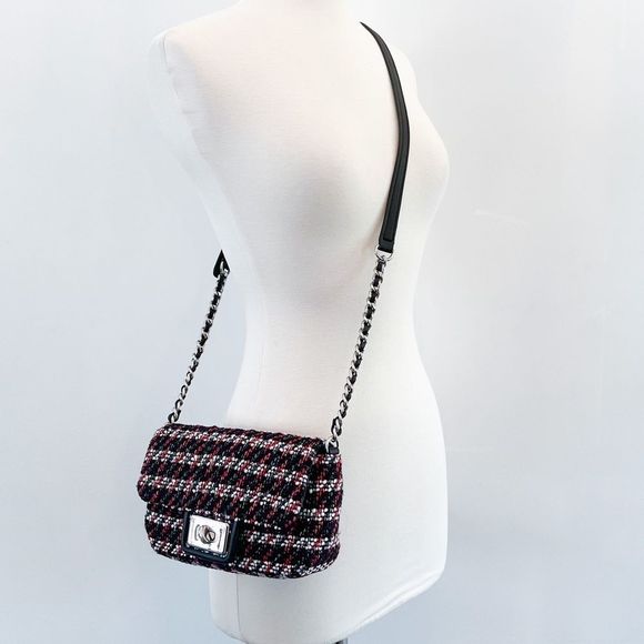 Karl Lagerfeld Bags Karl Lagerfeld Paris Tweed Crossbody Bag Poshmark